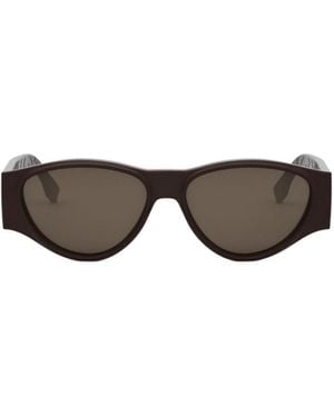 Fendi Geometric Sunglasses - Multicolor