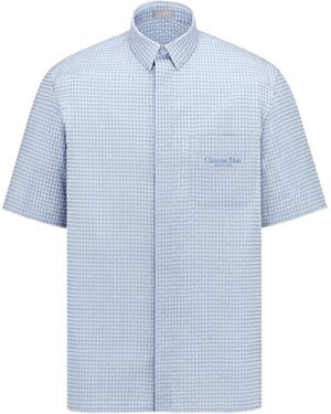 Dior Short-Sleeved Shirt - Blue
