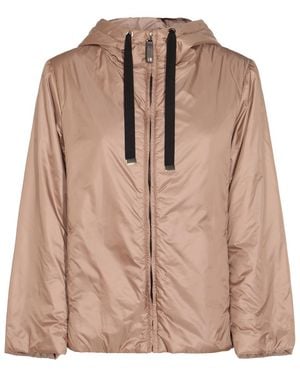 Max Mara The Cube Greenh Zip-Up Drawstring Jacket - Brown