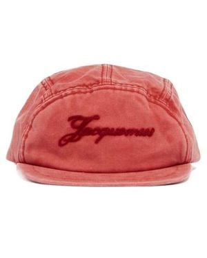 Jacquemus Logo Embroidered Cap