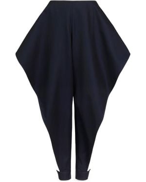 Alaïa Alaïa Pointed Trousers - Blue