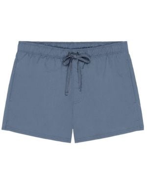 Givenchy Logo Embroidery Swim Shorts - Blue