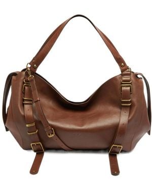 DIESEL D-One Top-Handle Shoulder Bag - Brown