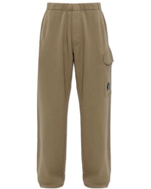 C.P. Company Wide-Leg Cargo Joggers - Green