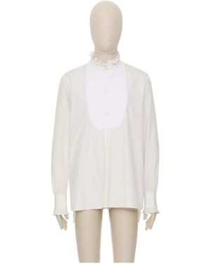 Valentino Long-Sleeved Shirt - White