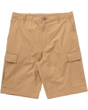 KENZO Cargo Workwear Shorts - Natural