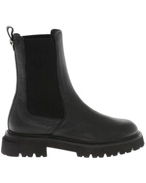 Ferragamo Oderico Chelsea Ankle Boots - Black