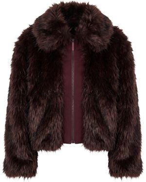Mackage Nanny Faux Fur Jacket - Brown
