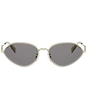 Celine Full-Frame Sunglasses - White