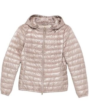 Herno Quilted Hooded Down Jacket - Multicolor