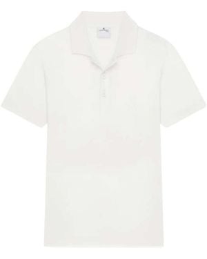 Courreges Short Sleeve Polo Shirt - White