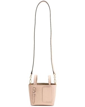 Valextra Small Crossbody Bag - White