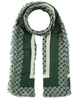 Rag & Bone Two-Tone Sheer Scarf - Green