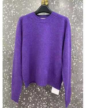 Celine Long-Sleeved Sweater - Purple