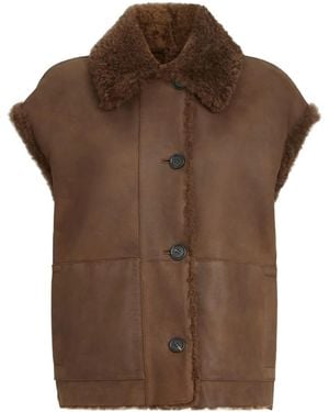 Brunello Cucinelli Reversible Vest - Brown