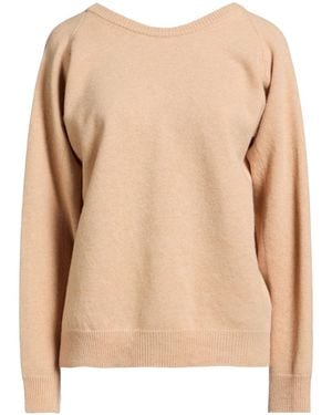 Maison Margiela Mid-Weight Wool Knitwear - Natural