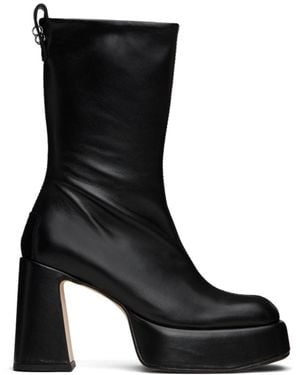 Miista Apple Mid-Calf Boots - Black