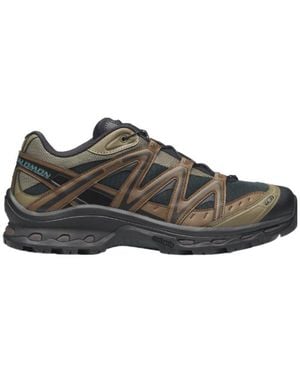 Salomon Lab Salomon Xt-Quest Panelled Low Top Trainers - Brown