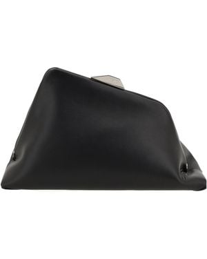 The Attico The Day Off Shoulder Bag - Black