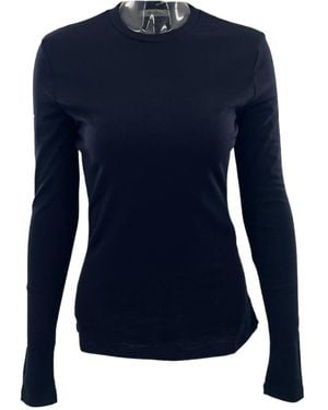 Max Mara Long-Sleeved T-Shirt - Blue