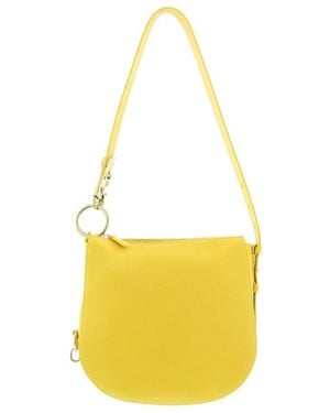 Burberry Tasche Zip-Up Ring-Detailed Shoulder Bag - Yellow