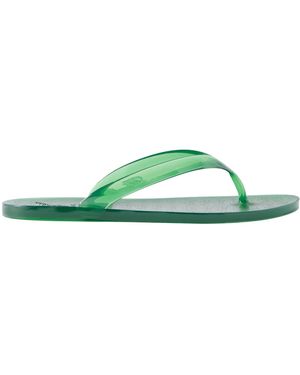 Ancient Greek Sandals Jelly Pvc Flip Flops - Green