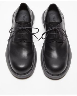 Acne Studios ダービー 40 Acne Studios レザー ダービーシューズ | ブラック | FARFETCH JP
