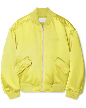 Off-White c/o Virgil Abloh H Duchesse Bomber Jacket - Yellow