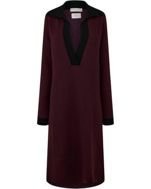 Bottega Veneta Knitted Dress - Purple