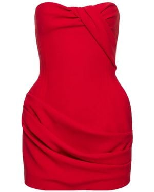 Magda Butrym Tube Top Dress - Red