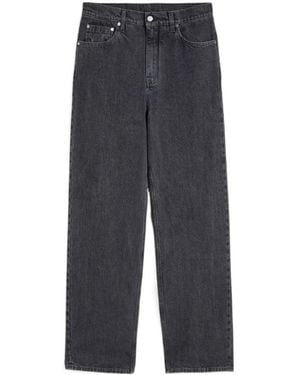 Jil Sander Loose Lightweight Denim Trousers - Grey