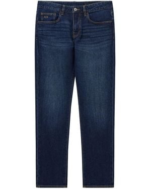 ARMANI EXCHANGE Belt Loop Jeans - Blue