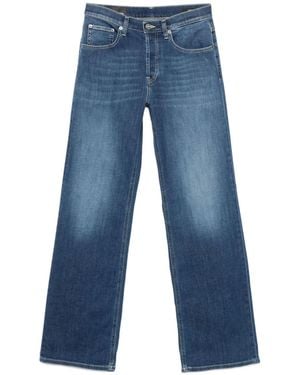 Dondup Logo Patch Jeans - Blue