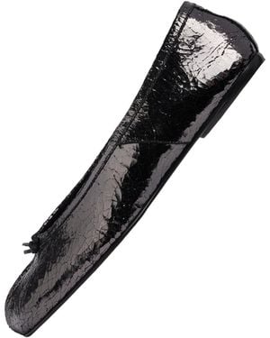 Maison Margiela Tabi Broken Mirror New Ballerinas - Black