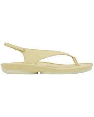Camper Right Isla Leather Sandals - Metallic