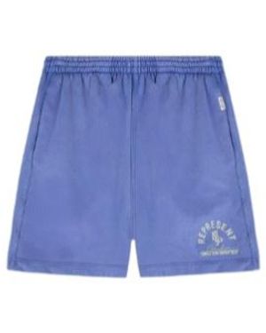 Represent Competition Department Shorts - Blue