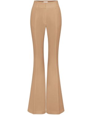 Gabriela Hearst Flared Casual Trousers - Natural