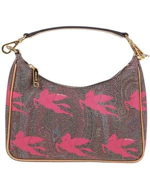 Etro Pegaso Shoulder Bag - Pink