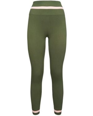 The Upside Seamless Mid-Length Tight Trousers - Green
