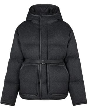 Tod's Long-Sleeved Cotton-Padded Jacket - Black