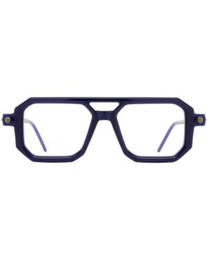 Kuboraum P8 Geometric Glasses - White