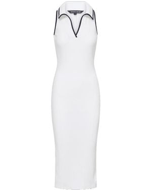 Veronica Beard Darien Midi Dress - White