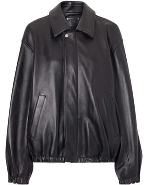 Ssstein Leather Jacket - Black