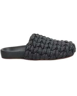 Chloé Half-Coverage Slippers - Black