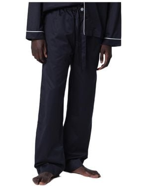 Tekla Pocket Casual Trousers - Blue