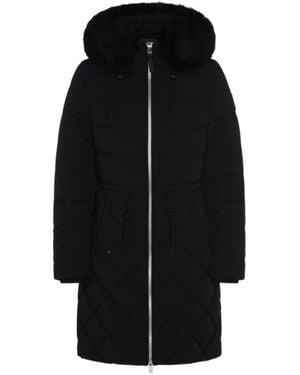 Mackage Xena-Sh Zip-Up Hooded Coat - Black