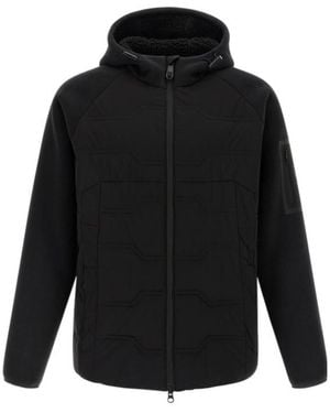 BOSS Hole19 Quilted Hooded Jacket - Black