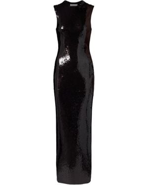 Christopher Esber Sequined Gown - Black