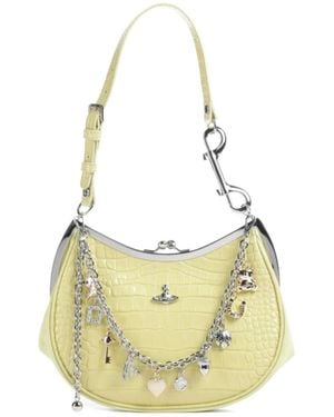 Vivienne Westwood Charm Frame Shoulder Bag - Metallic