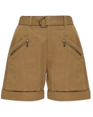 IRO Belt Loop Shorts - Natural